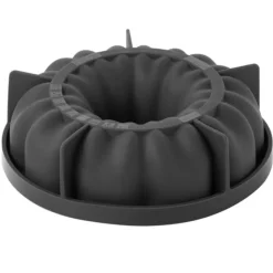Cerf Dellier Moule silicone savarin Queen Pavoni