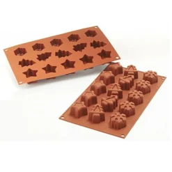 Cerf Dellier Moule silicone thème Noël Magique