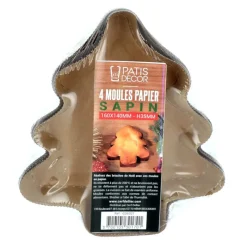 Cerf Dellier Moules de cuisson sapin (x4)