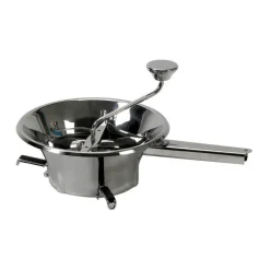 Cerf Dellier Moulins à légumes n°2 inox avec 3 grilles 1,5, 2,5 et 4 mm
