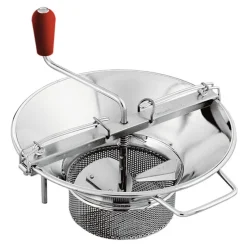 Cerf Dellier Moulins à légumes n°5 étamé avec 1 grille 3 mm