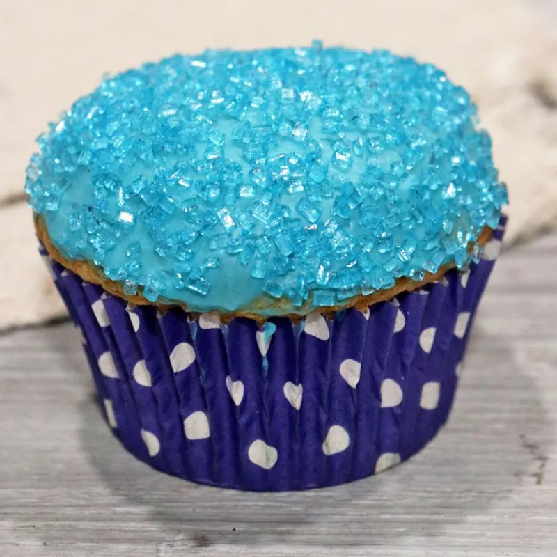 Cerf Dellier Paillettes alimentaires bleues