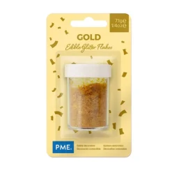 Cerf Dellier Paillettes irisées dorées PME 7 g
