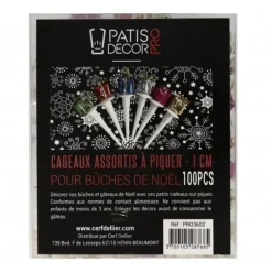 Cerf Dellier Paquets cadeau assortis 1 cm (x100)