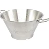 Cerf Dellier Passoire conique inox fond cerclé 45 cm