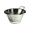 Cerf Dellier Passoire inox conique à anses 28 cm