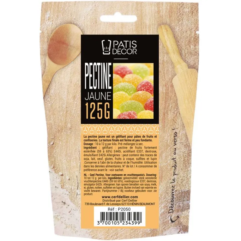 Cerf Dellier Pectine Jaune 125 g