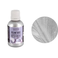 Cerf Dellier Peinture alimentaire argentée 63 g