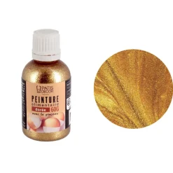 Cerf Dellier Peinture alimentaire dorée 63 g