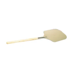 Cerf Dellier Pelle à pizza aluminium 35x30 cm manche bois longueur totale 132,5 cm
