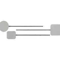 Cerf Dellier Pelle à pizza inox avec manche 92,5 cm ronde 38 cm
