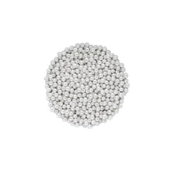 Cerf Dellier Perles argentées Ø 6 mm 90 g