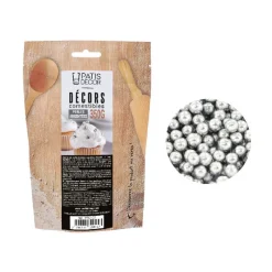 Cerf Dellier Perles argentées comestibles Ø 5 mm 350 g