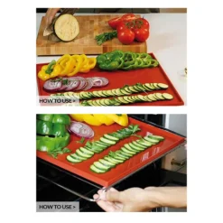 Cerf Dellier Petit tapis silicone gâteaux roulés 42 x 35 cm