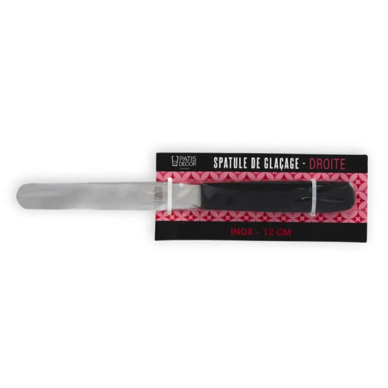 Cerf Dellier Petite spatule de glaçage droite 12 cm