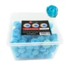 Cerf Dellier Petites roses bleues en azyme (x100)
