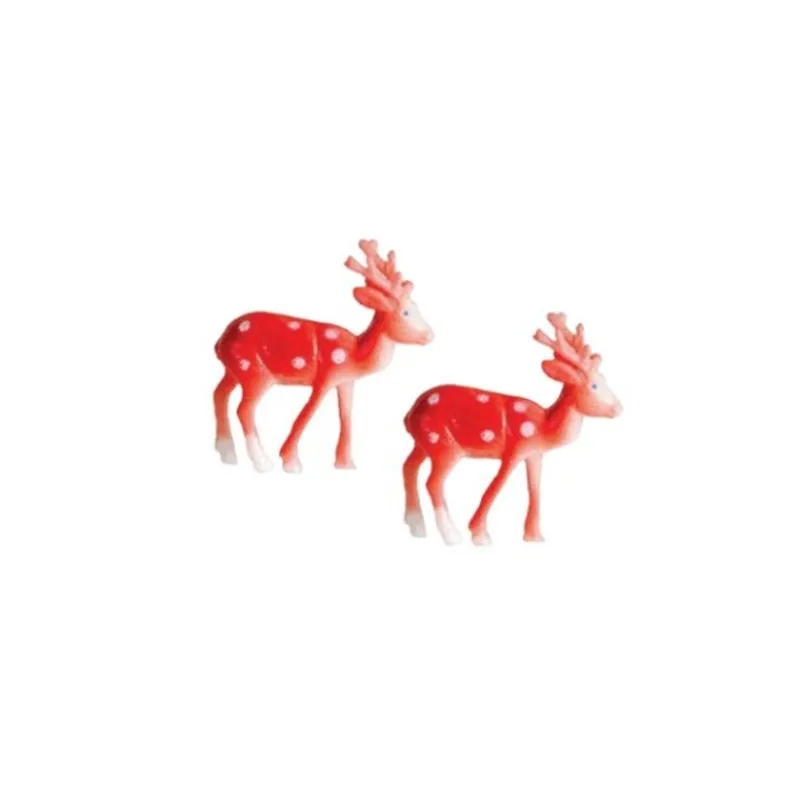 Cerf Dellier Petits cerfs en plastique 3,5 cm (x144)