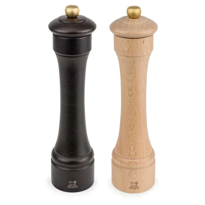 Cerf Dellier Peugeot moulin à poivre hostellerie bois clair 22 cm