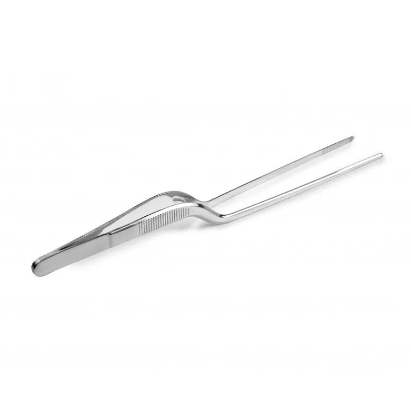 Cerf Dellier Pince à dresser courbée inox 16 cm
