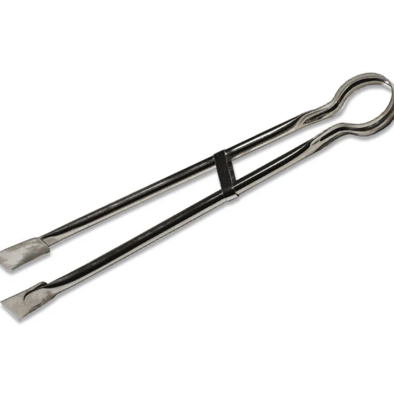 Cerf Dellier Pince géante à steak inox 53 cm