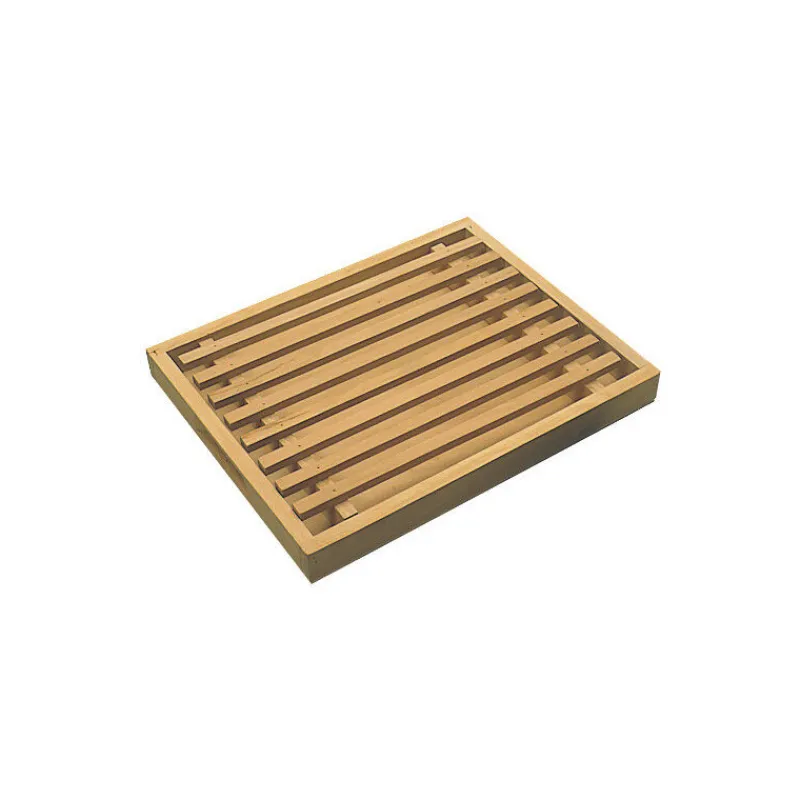 Cerf Dellier Planche à pain hêtre grille amovible 4x23 cm