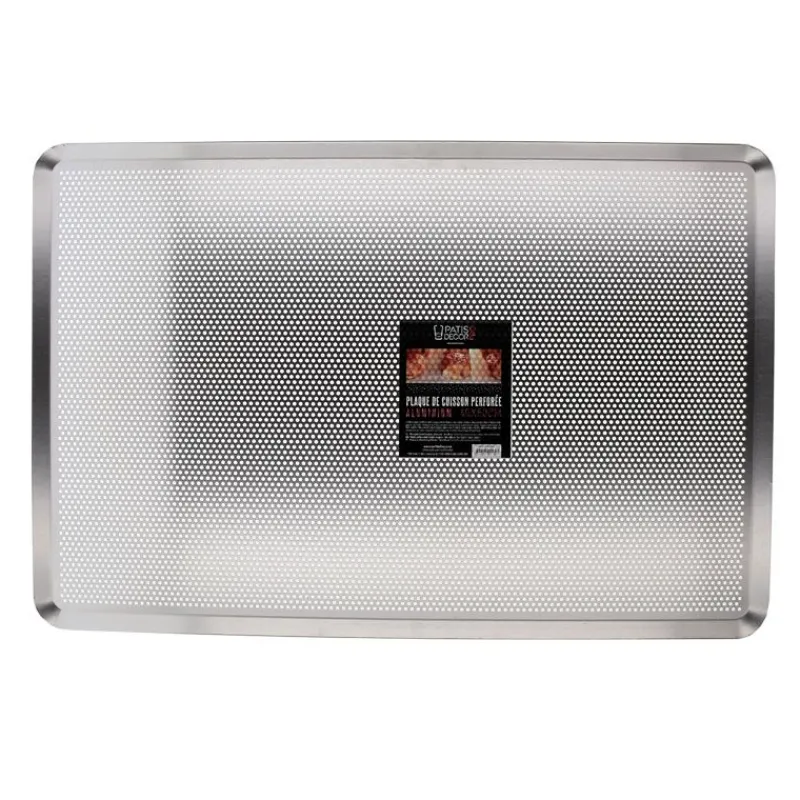 Cerf Dellier Plaque de cuisson perforée alu 60 x 40 cm