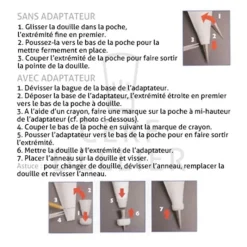 Cerf Dellier Poche à douilles jetable PME (x12)