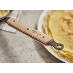 Cerf Dellier Poêle à crêpes anti-adhésive CHOC B BOIS De Buyer Ø 26 cm