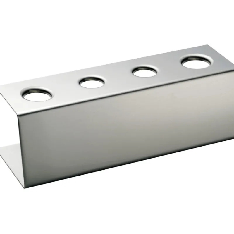 Cerf Dellier Porte-cornets à glace inox 2 trous 31 mm et 2 trous 26 mm