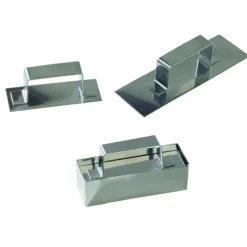 Cerf Dellier Poussoir à nonnette rectangle 12,5 cm
