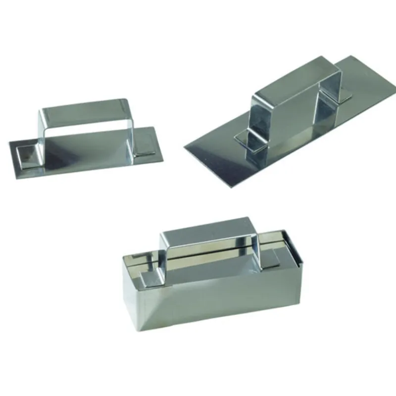 Cerf Dellier Poussoir à nonnette rectangle 12,5 cm