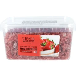 Cerf Dellier Pépites de fraises déshydratées 1 kg