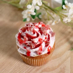 Cerf Dellier Pépites de fruits fraise déshydratée morceaux 120 g