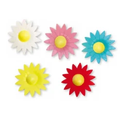 Cerf Dellier Pâquerettes assorties en azyme x20