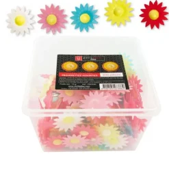 Cerf Dellier Pâquerettes assorties en azyme (x200)