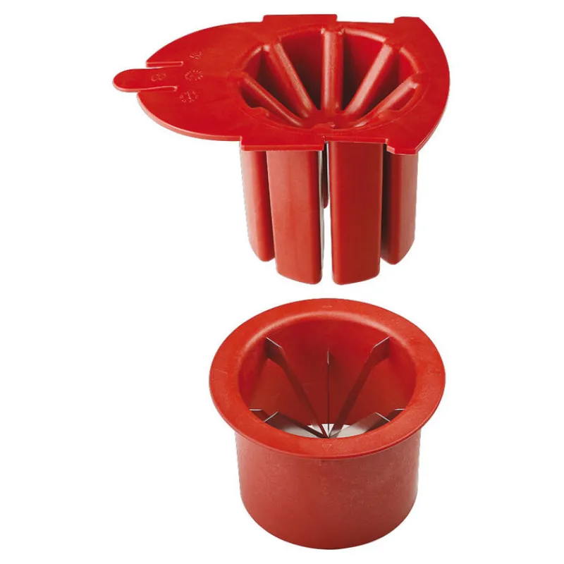 Cerf Dellier Prep Chef outil coupe-tomates et agrumes 6 quartiers
