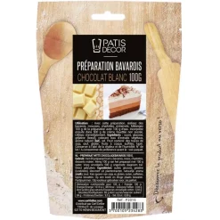 Cerf Dellier Préparation bavarois Chocolat Blanc