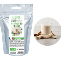 Cerf Dellier Préparation instantanée pour boisson riz biologique 120 g - DDM 08/24