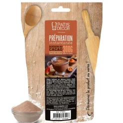 Cerf Dellier Préparation instantanée pour boisson au cacao saveur épicée mexicain - 300 g