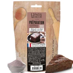 Cerf Dellier Préparation moelleux au chocolat 300 g