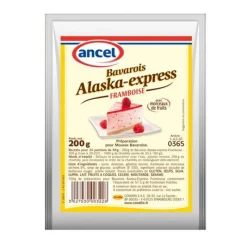 Cerf Dellier Préparation mousse bavaroise framboise Alaska 200 g