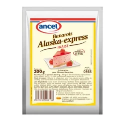 Cerf Dellier Préparation mousse bavaroise fraise Alaska 200 g