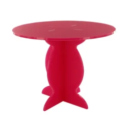 Cerf Dellier Présentoir Guéridon Fuchsia Ø 21 cm H 16 cm