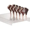 Cerf Dellier Présentoir transparent pour 24 sucettes glacées 36x16,5 cm