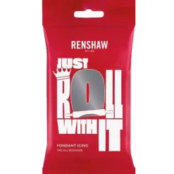 Cerf Dellier Pâte à sucre Gris Renshaw 250 g