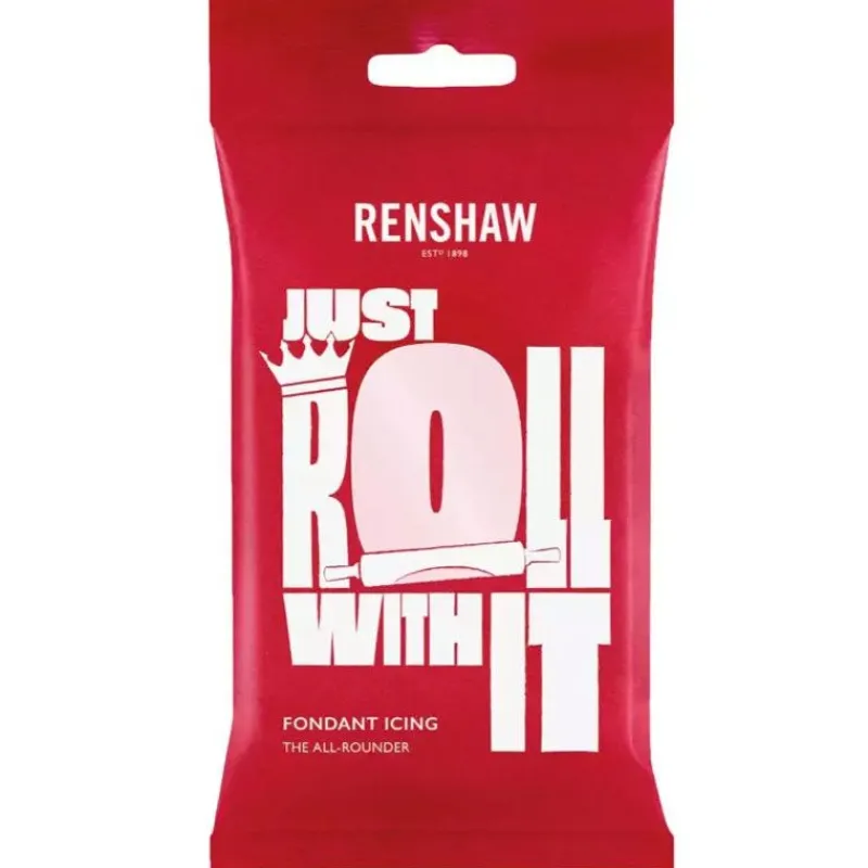 Cerf Dellier Pâte à sucre Rose pastel Renshaw 250 g