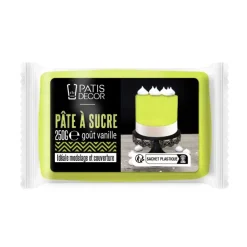 Cerf Dellier Pâte à sucre vert citron 250 g