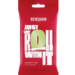 Cerf Dellier Pâte à sucre Vert Pastel Renshaw 250 g