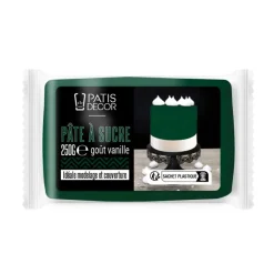 Cerf Dellier Pâte à sucre vert sapin 250 g