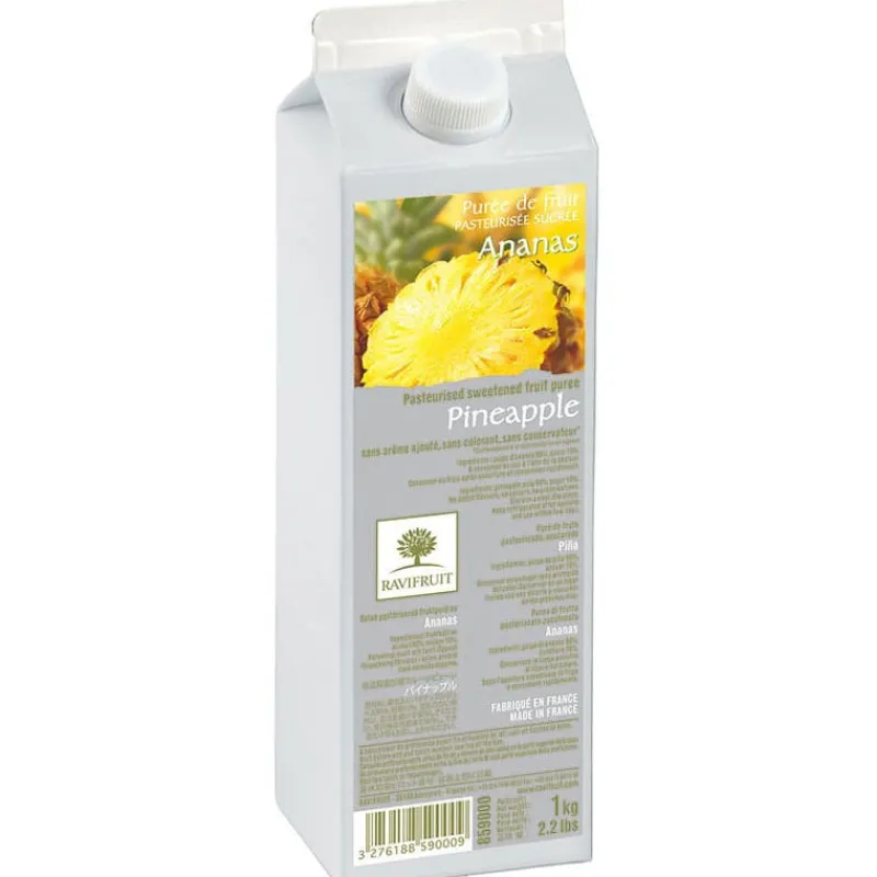 Cerf Dellier Purée d'ananas Ravifruit 1 kg